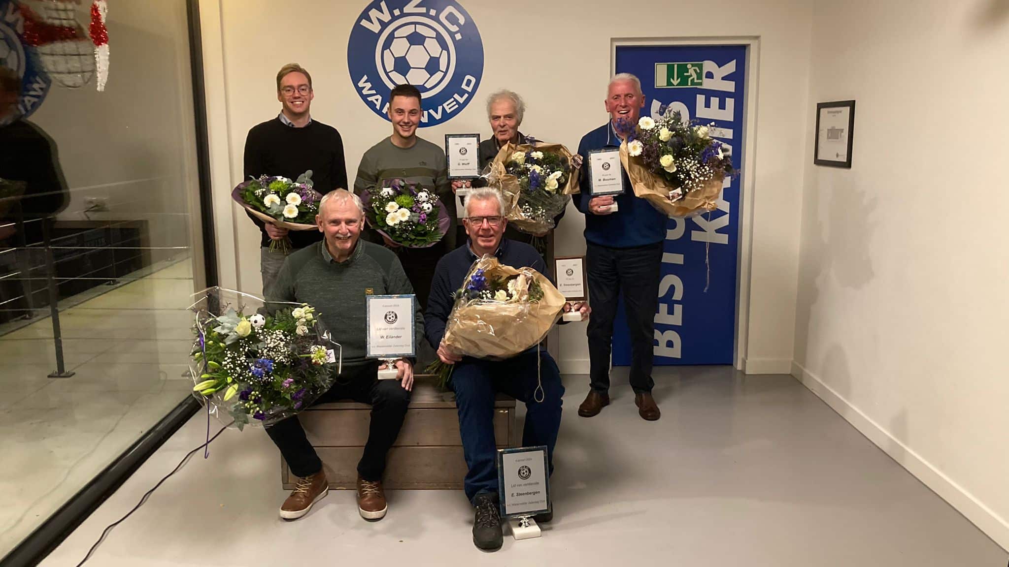7 jubilarissen en 2 leden van verdienste gehuldigd tijdens de nieuwjaarsreceptie