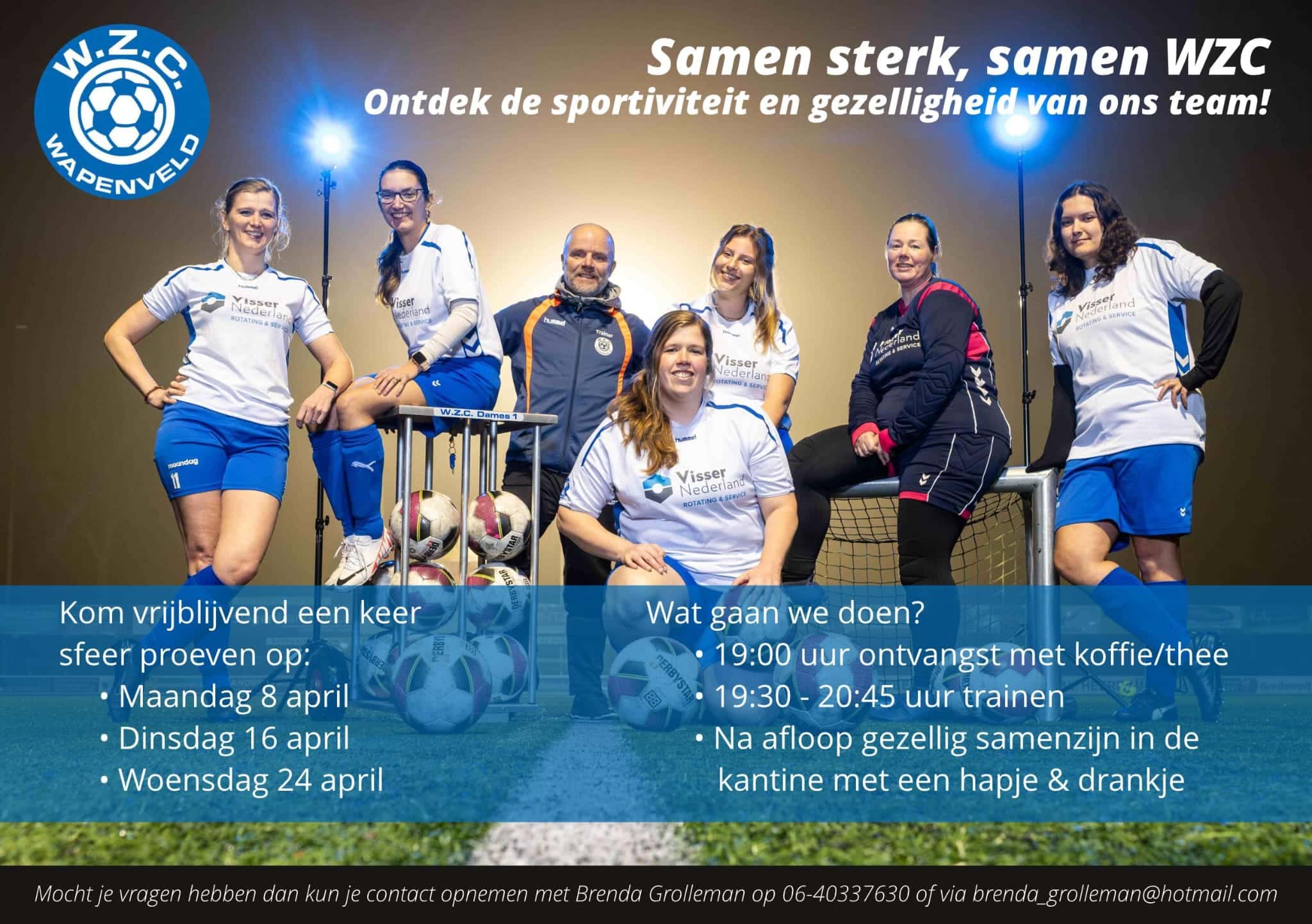 WZC dames zoeken versterking