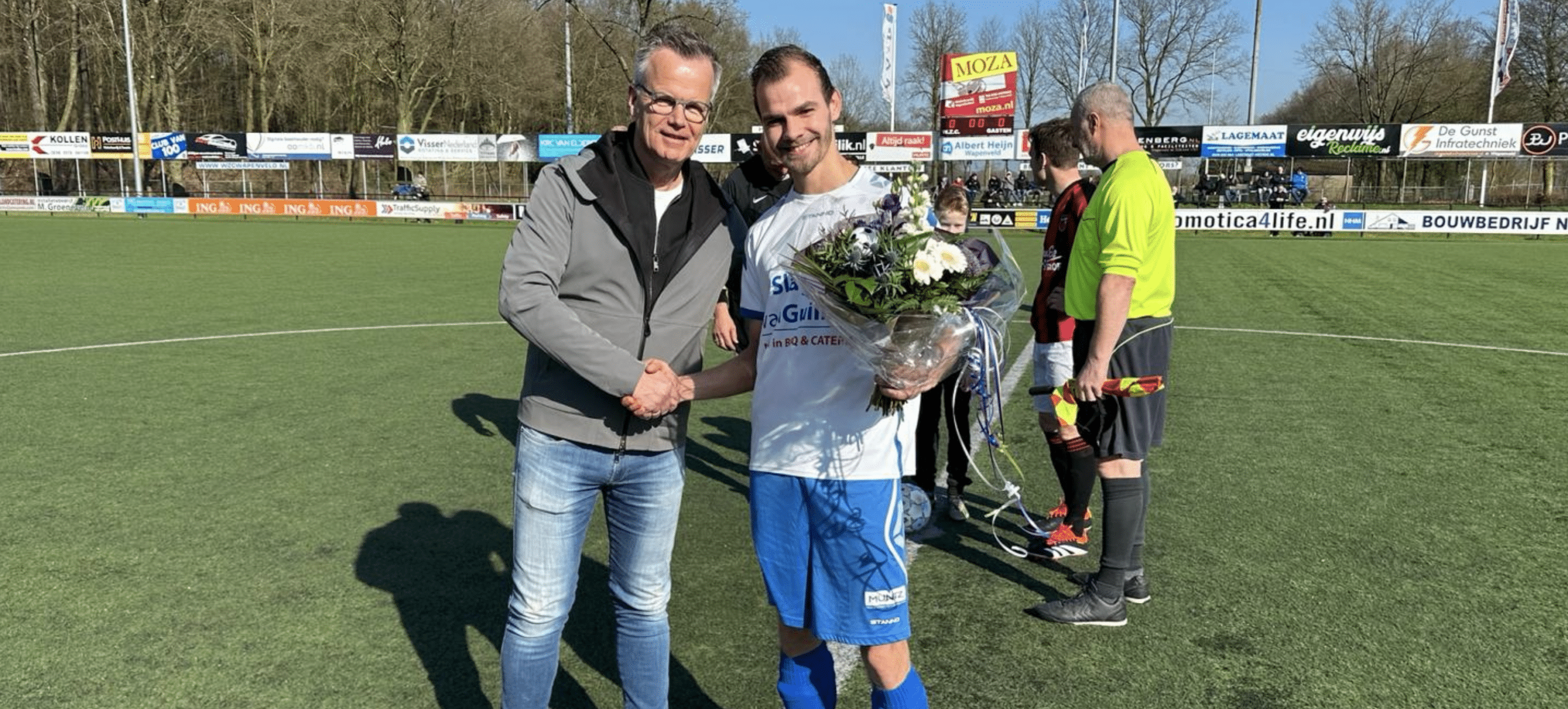 De 200e van Mike Nijland in het 1e