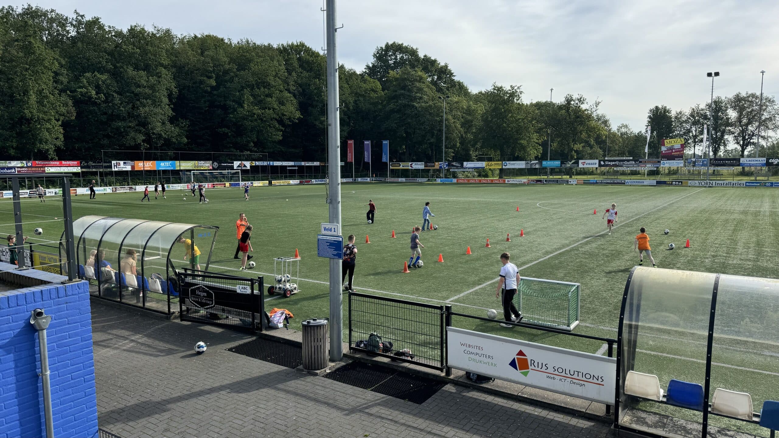 Trainingsochtend leerlingen De Lichtbron bij WZC!