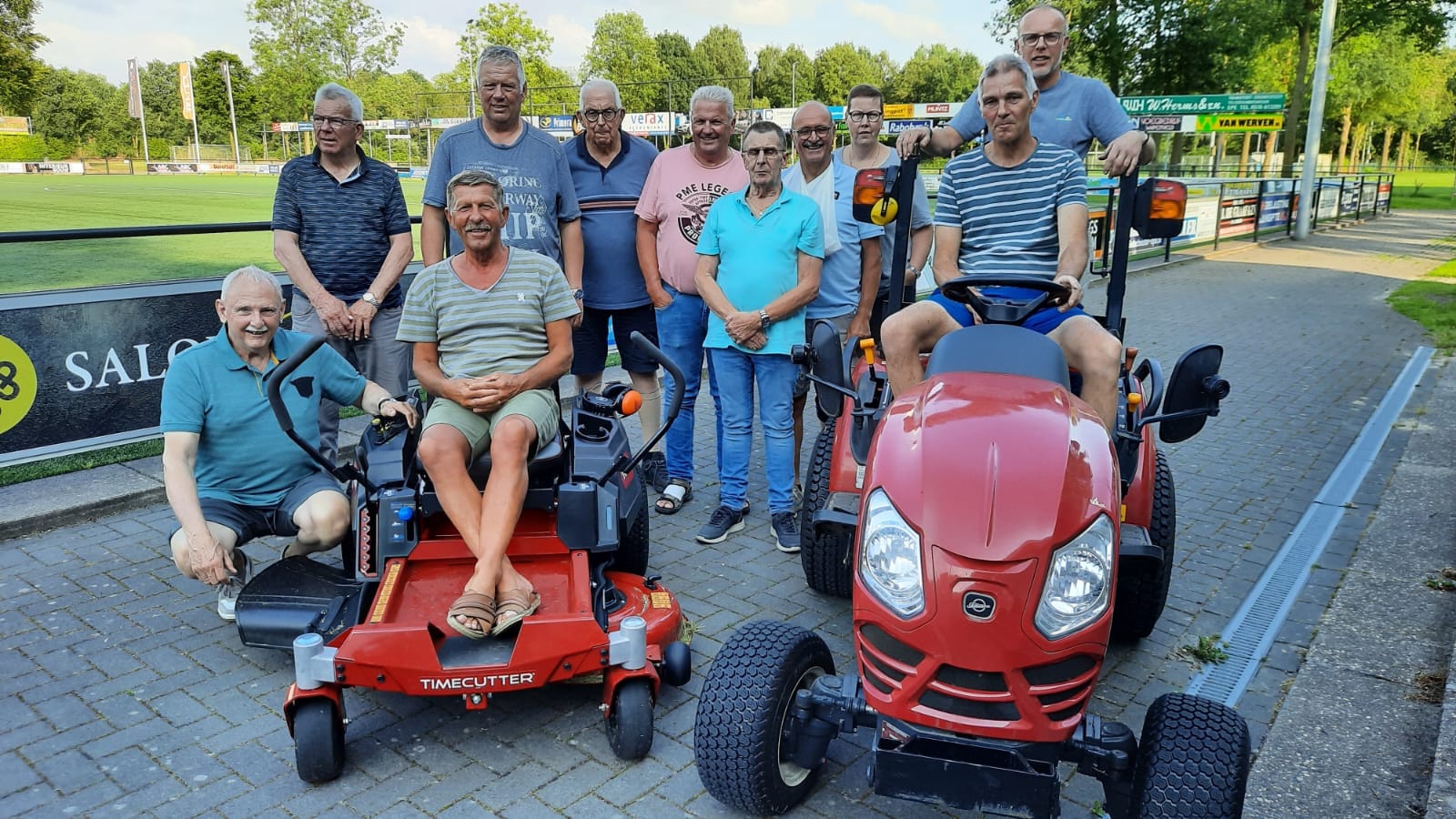 Onderhoudsploeg onderhoud sportpark
