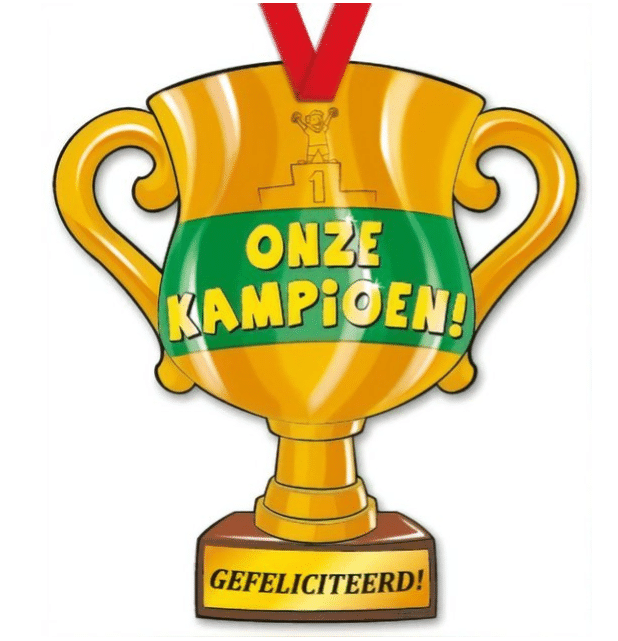 Huldiging kampioenen en lotenverkopers Grote clubactie