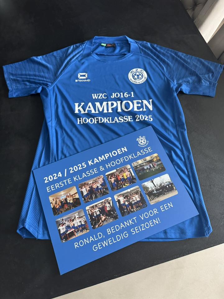 WZC JO16-1 – Kampioen in de Hoofdklasse