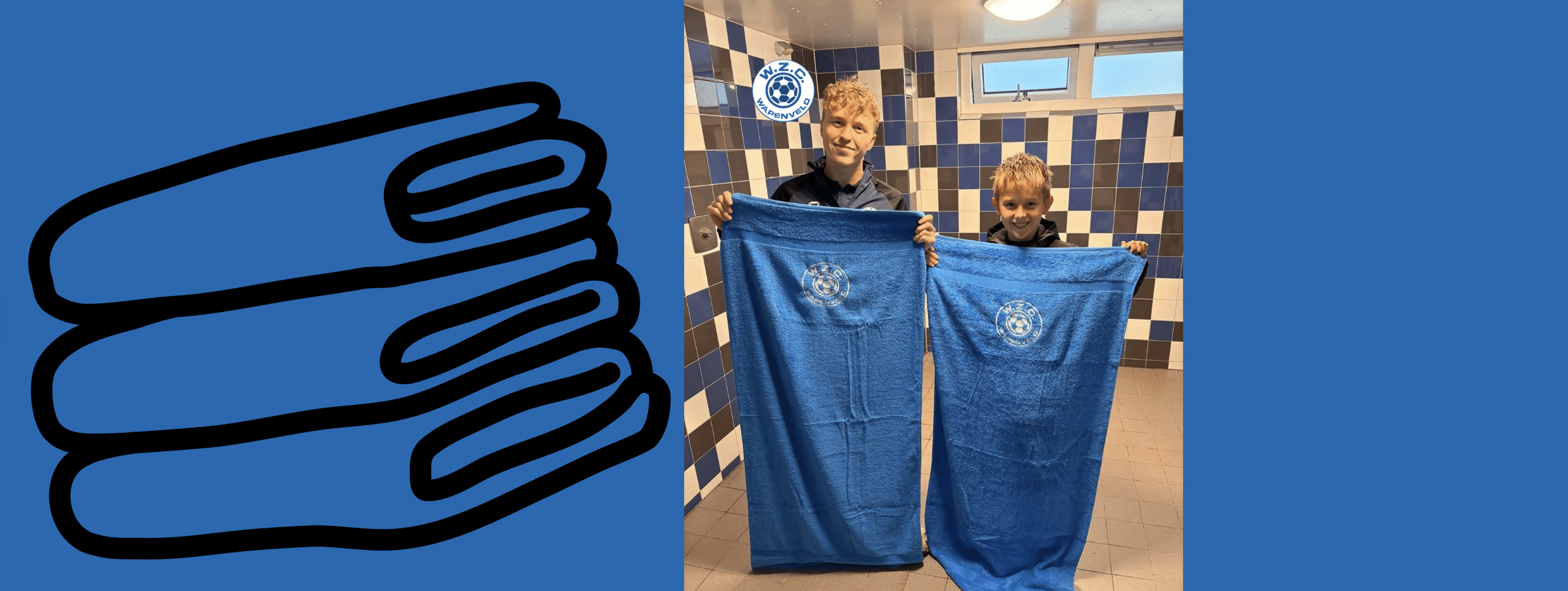 Scoor nu het sportiefste badlaken van WZC Wapenveld