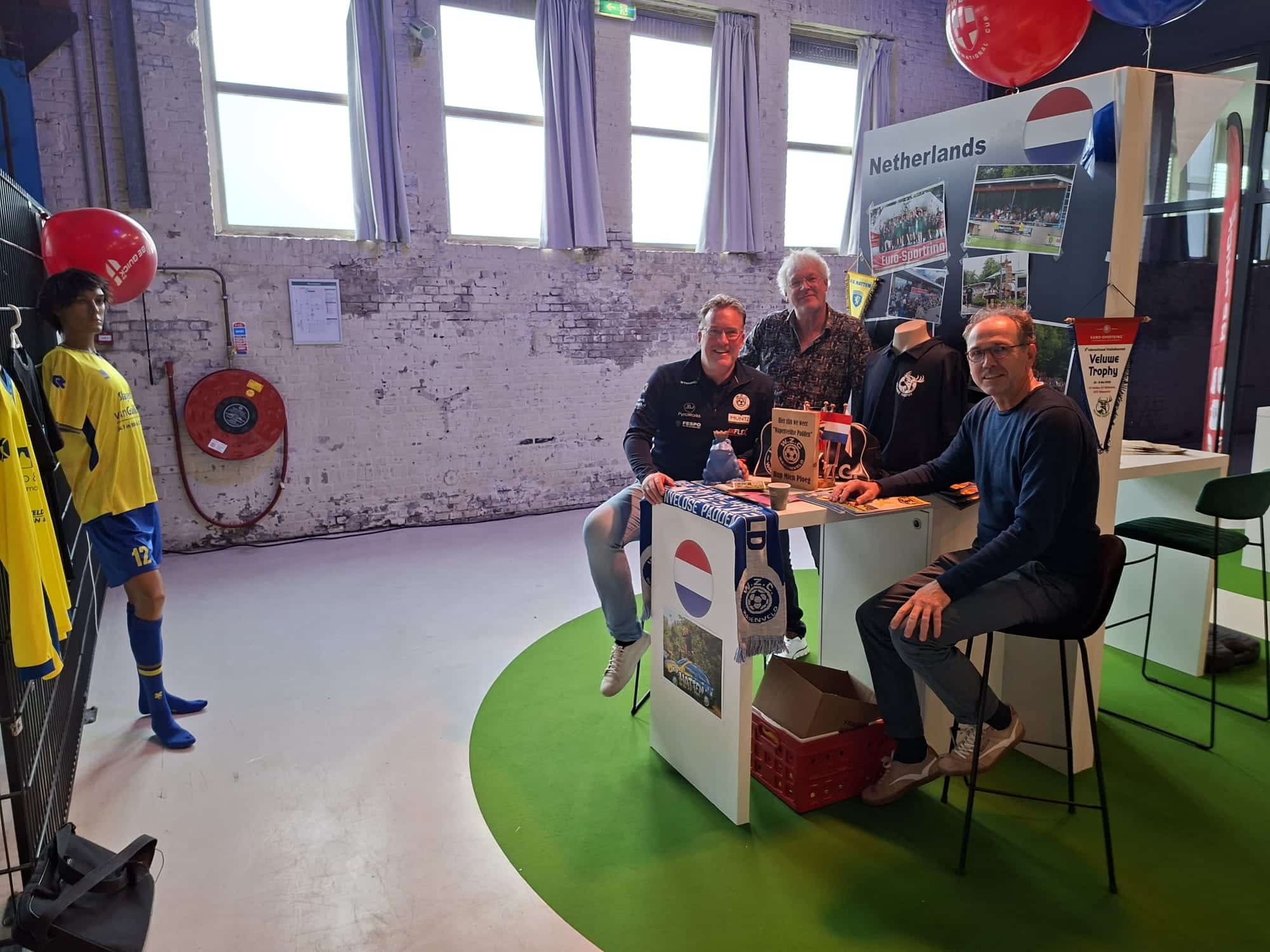 Veluwe Trophy aanwezig bij jubileum Euro-Sportring