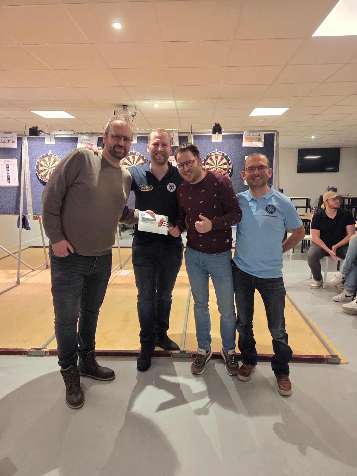 Succesvolle Dartavond bij WZC
