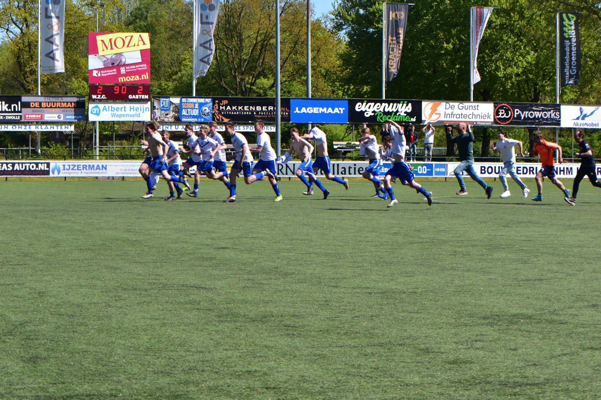 Wedstrijdverslag halve finale jo19-1