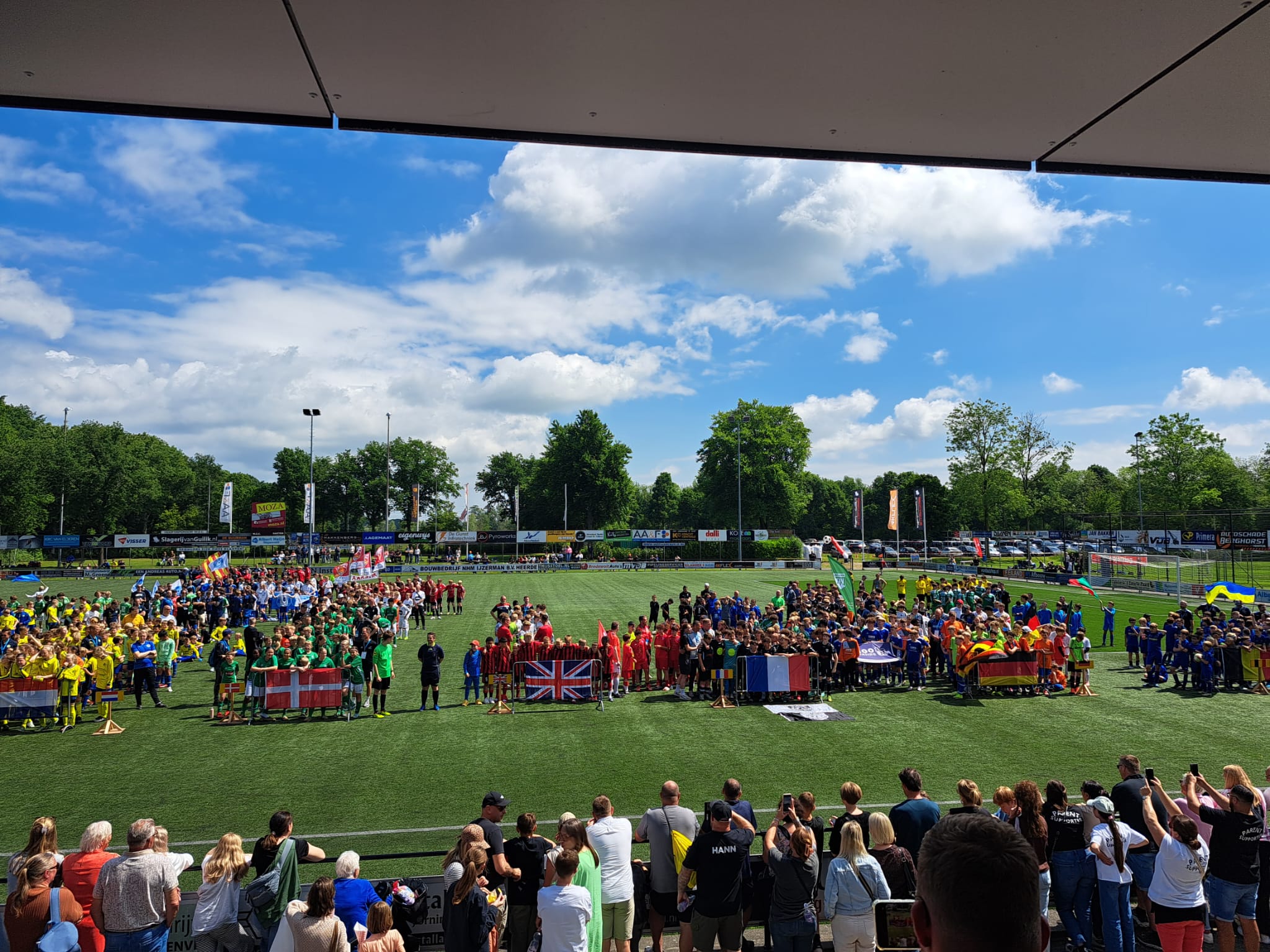 Deze week het internationale jeugdtoernooi de Veluwe Trophy