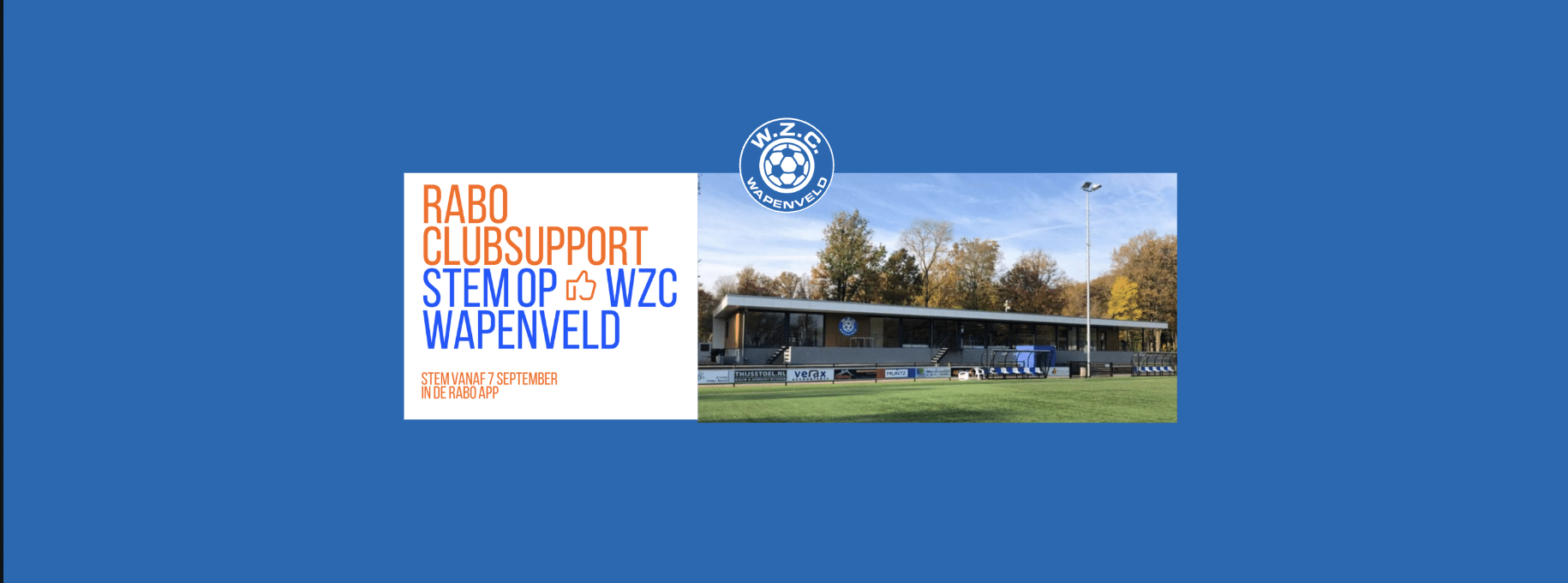 Rabo Club Support: stem op WZC Wapenveld